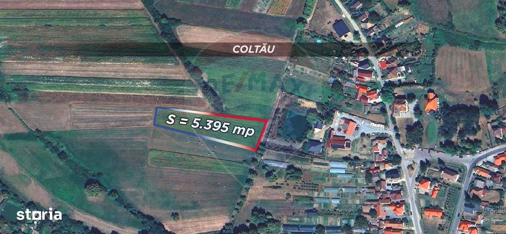 Parcele de teren de vânzare | Coltău | 750-902 mp