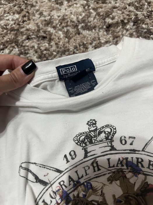 Bluza alba Polo Ralph Lauren marimea S