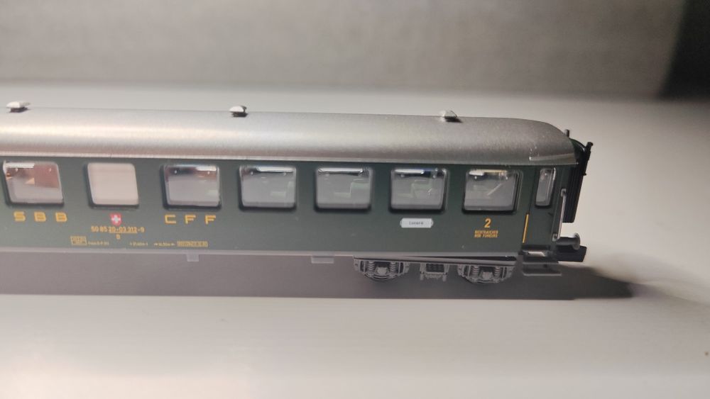 Vagon calatori scara N