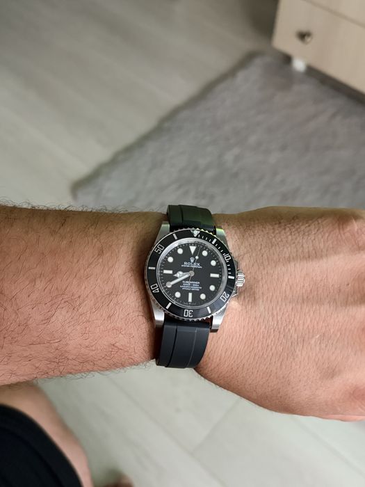 Submariner NoDate 41 mm cu bratara Oysterflexo