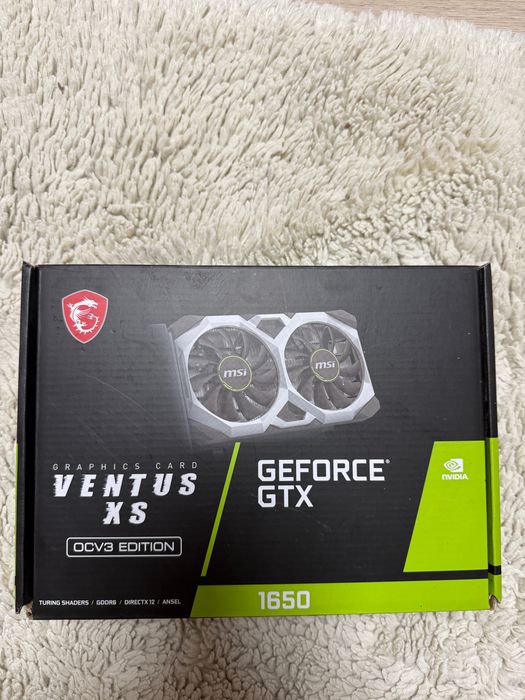 placa video gtx 1650 ventus xs 4 gb