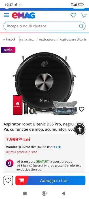 Aspirator performant