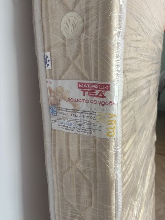 82х190 матраци Тед