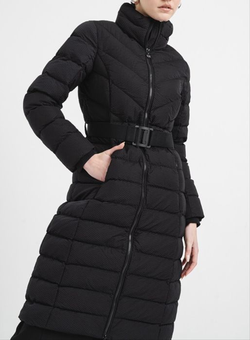 Geacă lungă cu guler înalt Emporio Armani