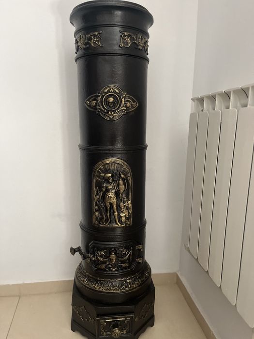 Soba din fonta veche de peste 100 ani