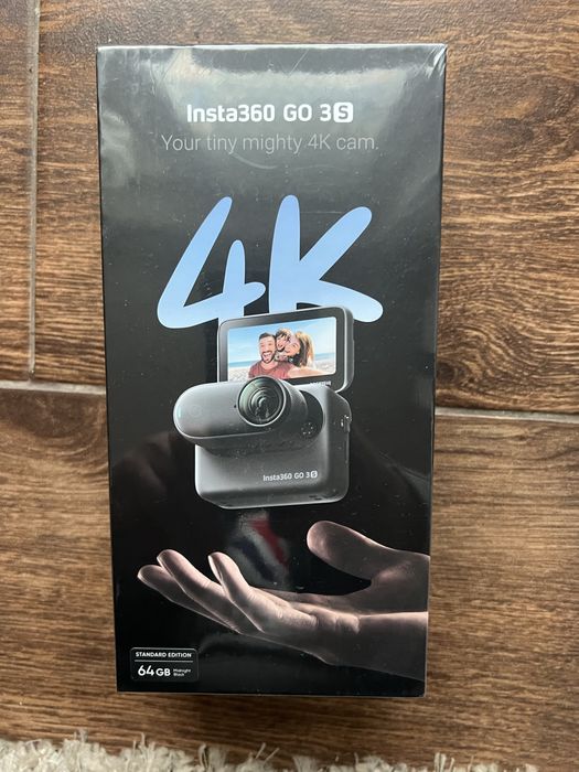 екшън камера Insta360 GO 3S 128GB (черен)