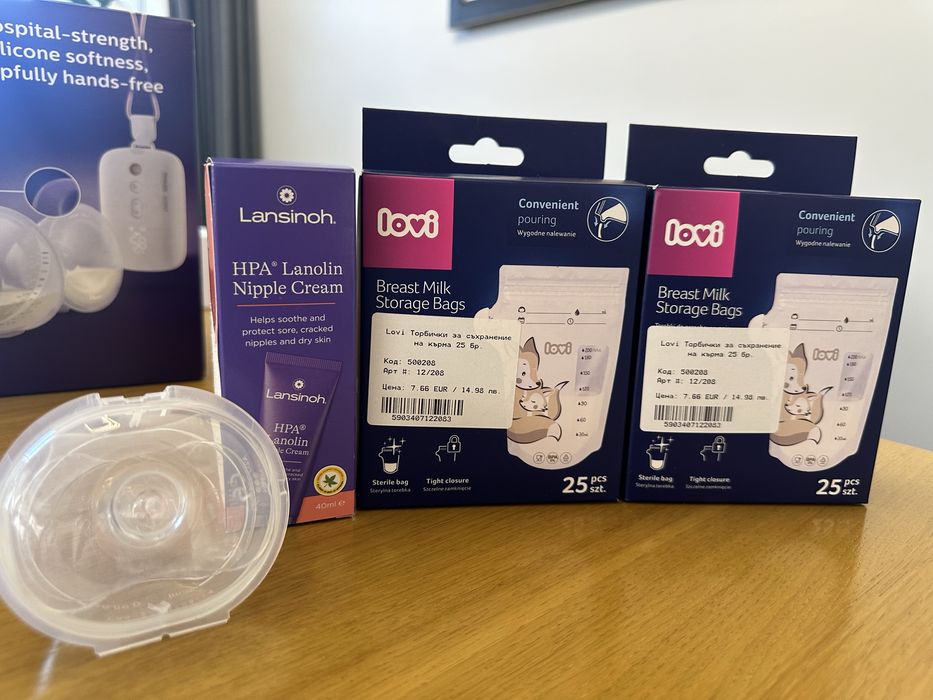 Двойна електрическа помпа за кърма  Hands- free Philips Avent