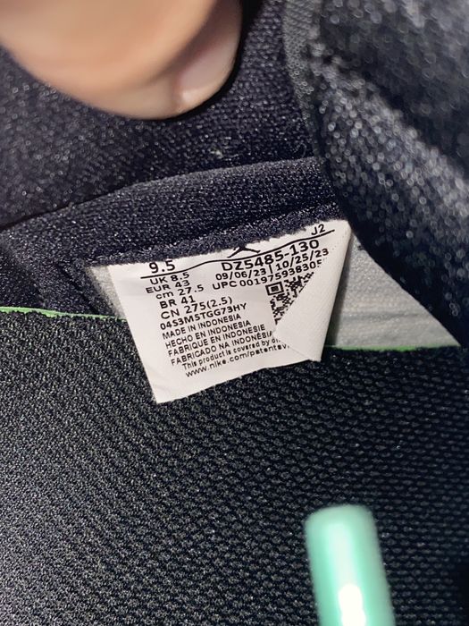 Jordan 1 High Green Glow