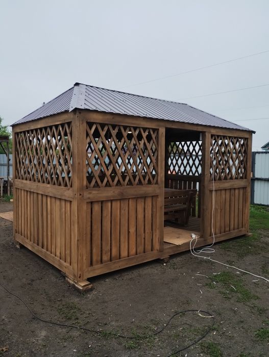 Беседки Садовые Деревянные