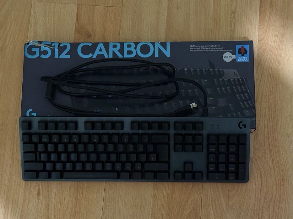 Logitech G512 Carbon – Red Switch
