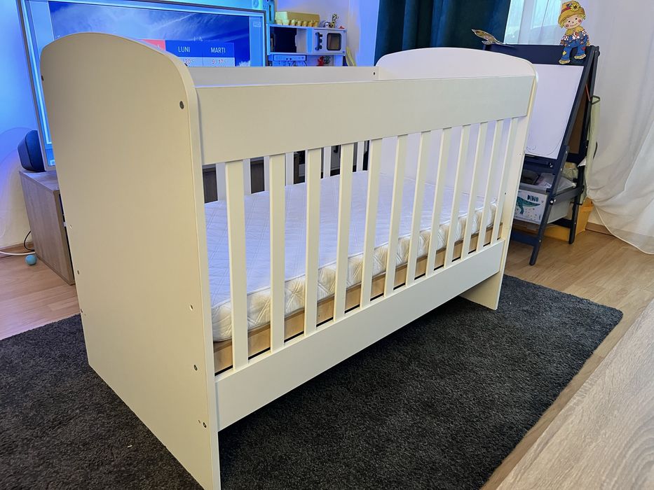 Patut 60x120 + saltea cocos