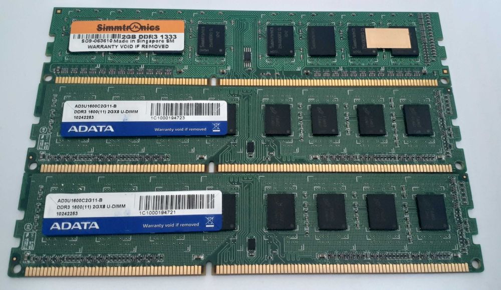 Ram Памет DDR3 + Дънo MSI GF615M-P33 + AMD Athlon X3 445