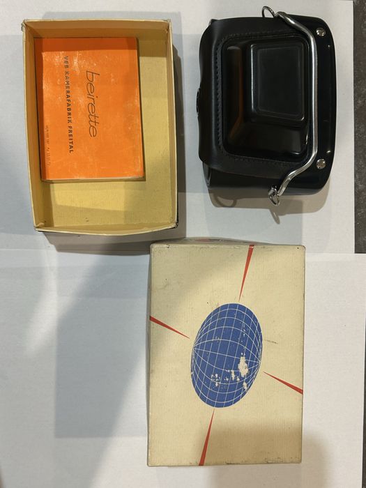 Продавам фотоапарат Beirette Priomat, Meritar 2.9/45 - отл. състояние