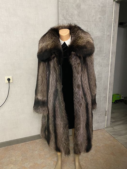 Шуба канадский енот