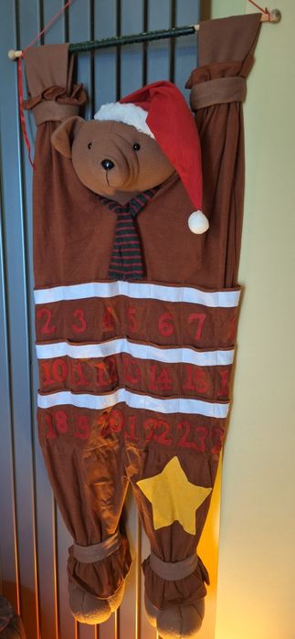 Decoratiune urs, Calendar Crăciun!