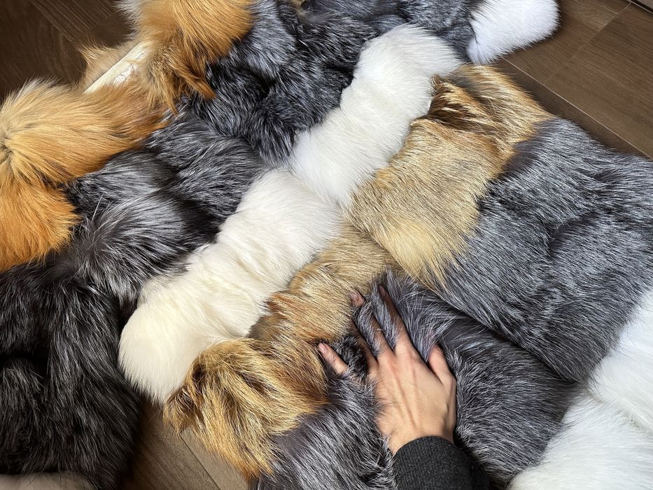 Палто от естествен косъм