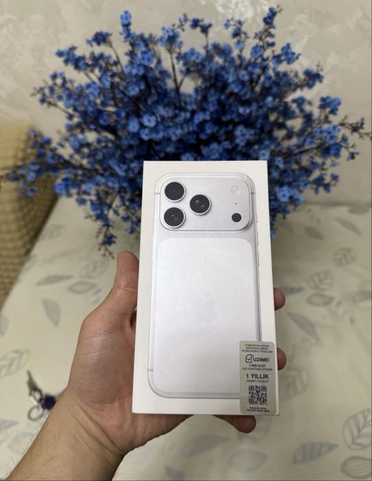 Iphone 17 Pro 256 GB Silver Sim+Esim почти новый идеал айфон