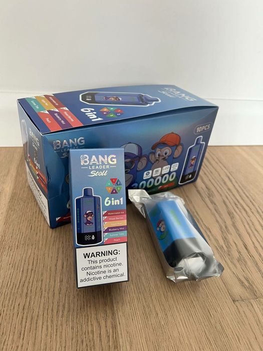 Vape 6 in 1 – 300K Pufuri | 6 Arome într-un Singur Dispozitiv | Sigilat