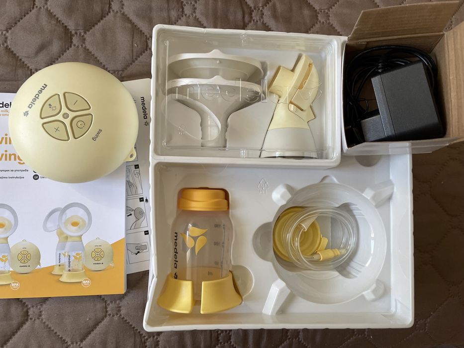 Електрическа помпа за кърма Medela - Swing Flex + подарък