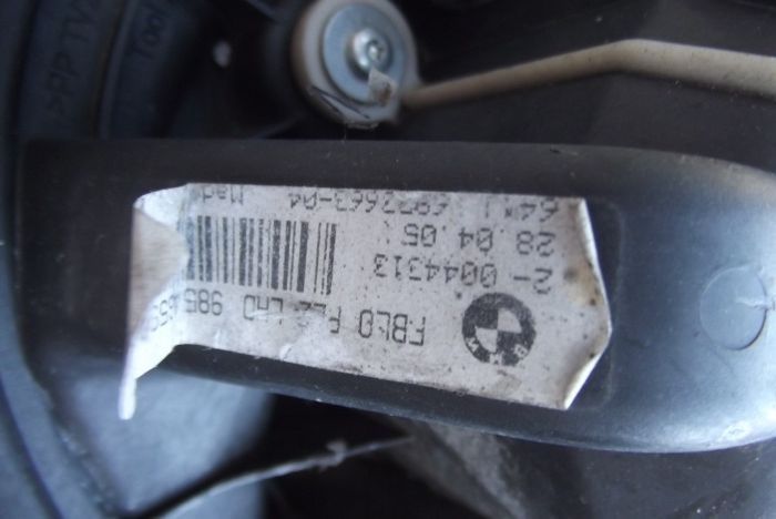 Motoras aeroterma BMW E87 E81 seria 1 rezistenta trepte dezmembrez e87