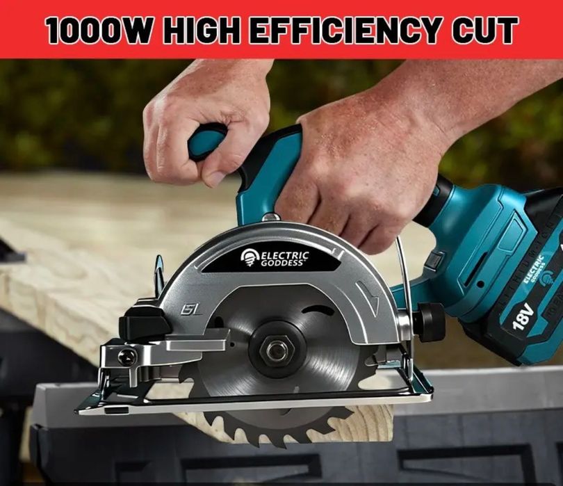 Fierastrau circular electric nou cu acumulator