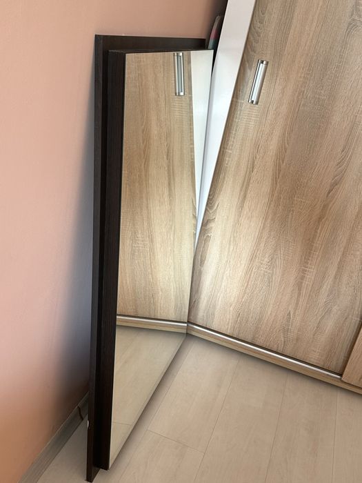 Огледало - тъмно кафяво