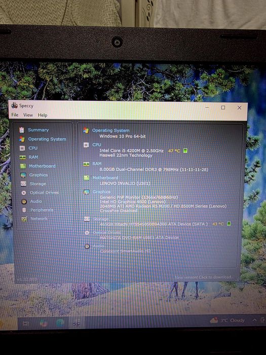 Laptop i5 gen. 4, 8 gb ram, video dedicat 2gb