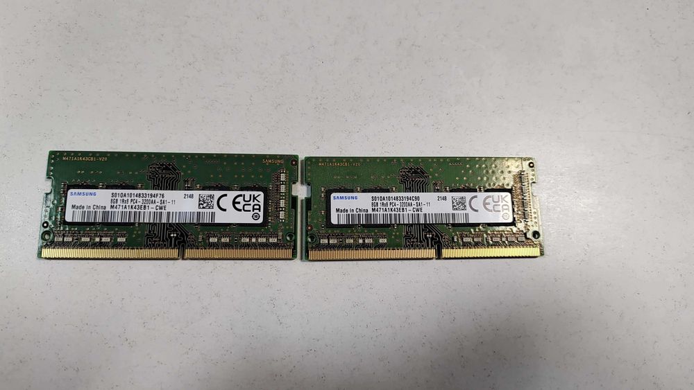 RAM 16GB (2x8GB) DDR4 SODIMM 3200MHz
