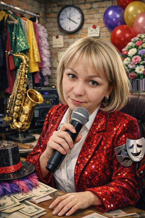 Ведущая, тамада с игровой программой