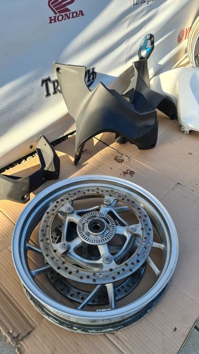 Furca BMW R1250RT   , roata fata etrieri , discuri stop scarite carene