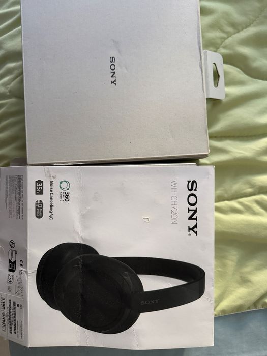 Продавам чисто нови слушалки комплект SONY WH-CH720
