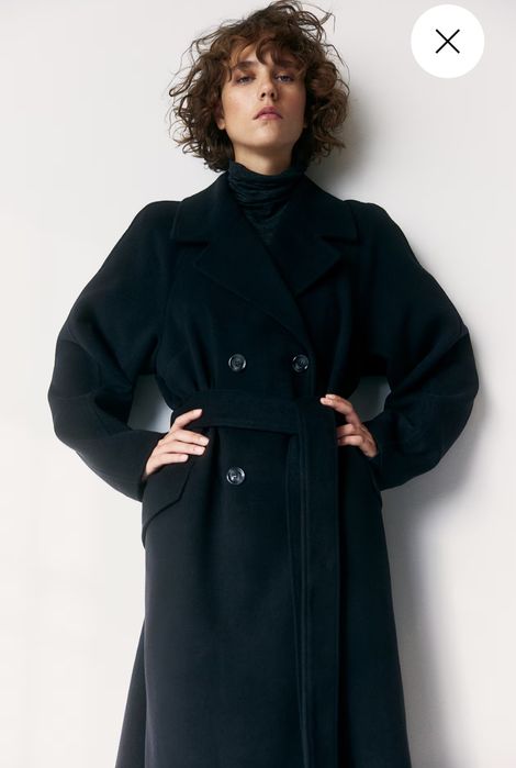 Палто с колан Н&М номерXS-S