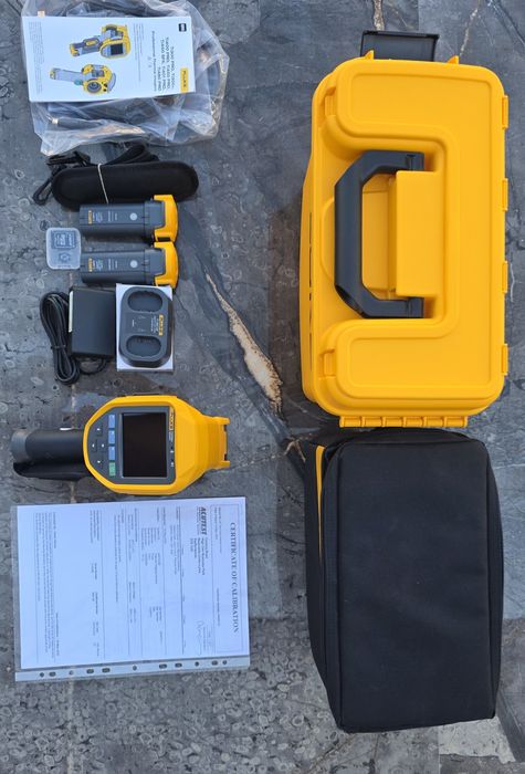 FLUKE TI 401 PRO термо камера чисто нова 640х480 резолюция сертификат
