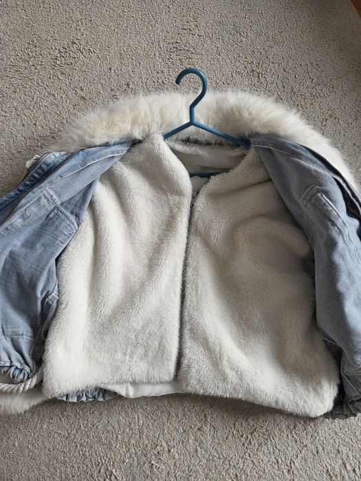 Дънково яке с косъм