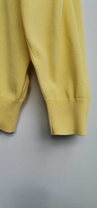 Pulover bărbați Christian Berg mărimea L 100%bumbac galben lemon