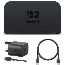 Nintendo Switch 2 Dock TV original + alimentator si cablu HDMI ca nou