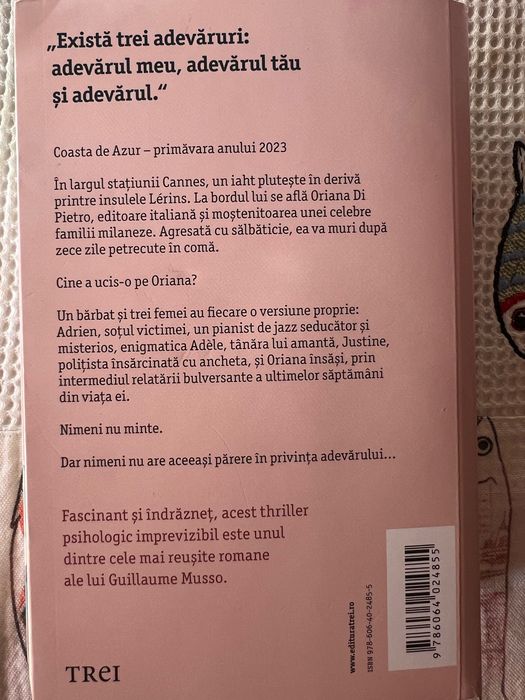 Altcineva, Guillaume Musso