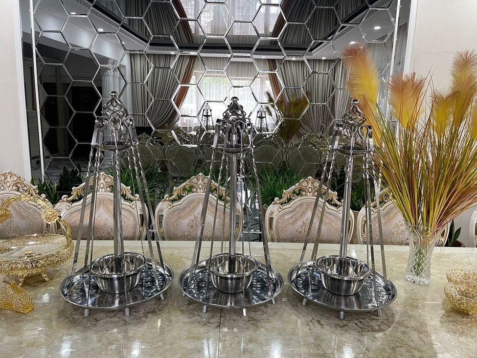 Таганки красивая подача шашлыка