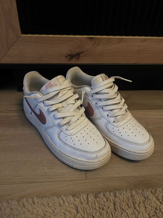 Sneakers Nike Air Force 1 Low White Pink Glaze Marime 36.5 ( 23.5 cm )