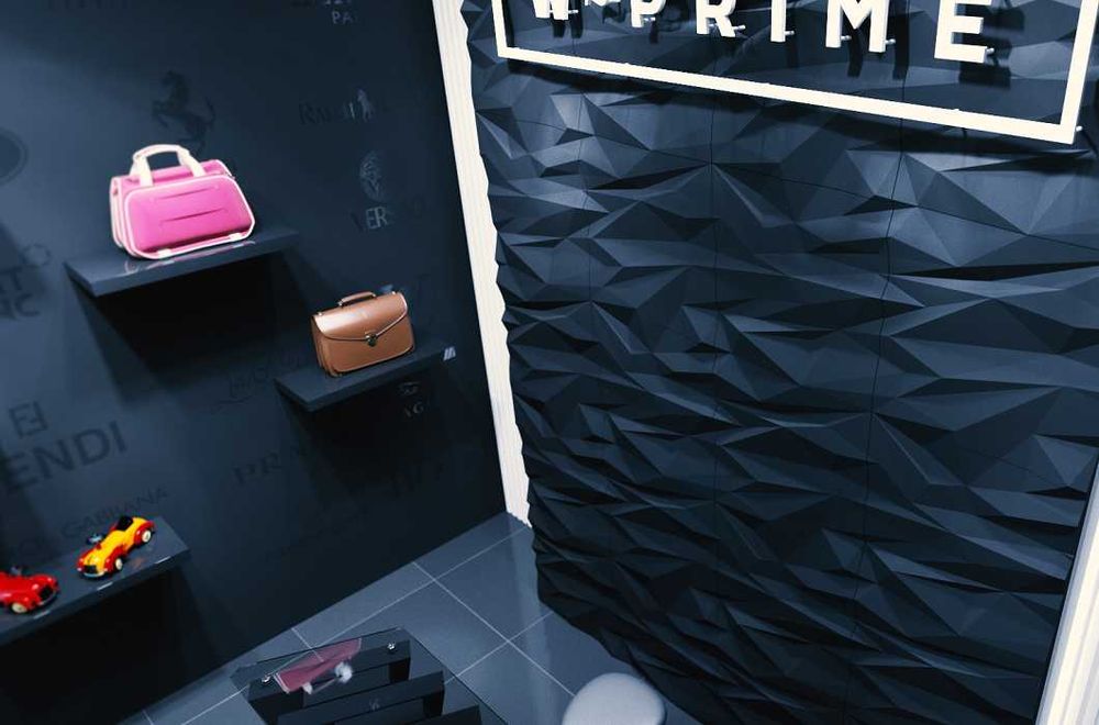 Декоративни 3D панели - 3д гипсови панели, стенни облицовки, 0050