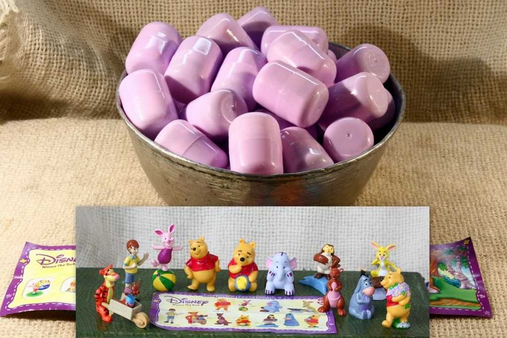 Disney 2008 Мечо Пух - пълна серия Киндер Ландрин шоколадови яйца
