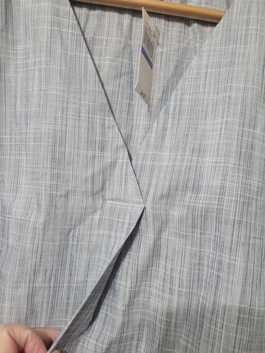 Bluza gri din bumbac,  noua, marimea XL