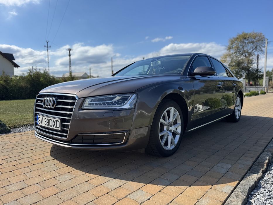 Audi a8 d4 3.0 d  2015 incalzire masaj ventilatie design selection perdelute