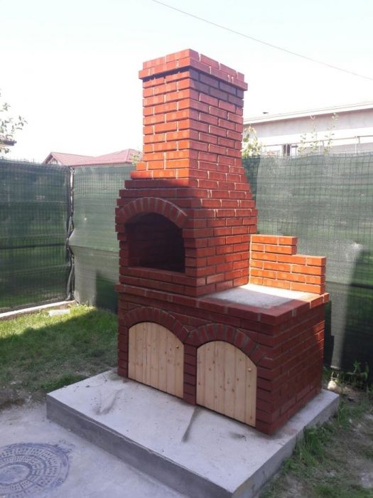 Gratar de gradina, materiale+manopera