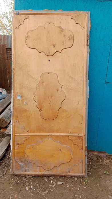 входная дверь и тележка