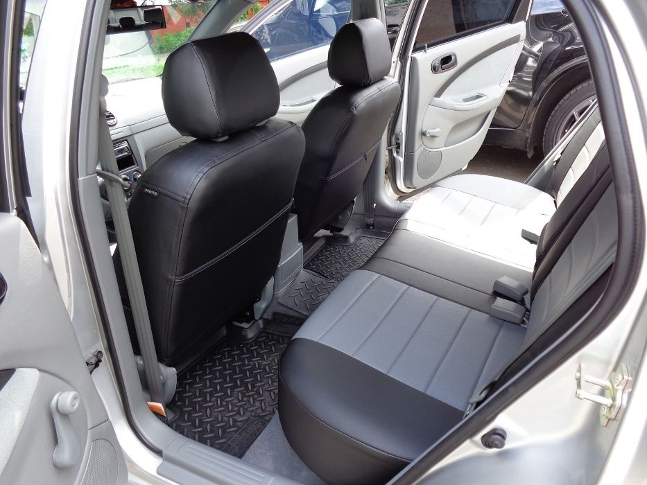 Авто чехлы из экокожи "АВТОПИЛОТ", Для Chevrolet Gentra, Lacetti.