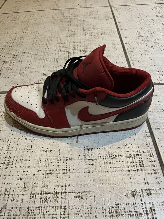 Nike Air Jordan 1 Low “Gym Red / White-Black”