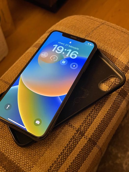 iPhone X 256GB Black - Impecabil, baterie 83%