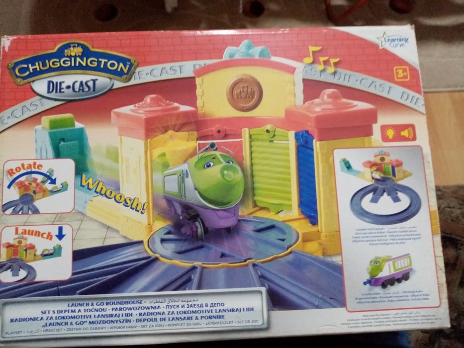 chugginton 4 locomotive+2 vagoane