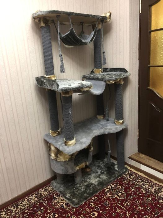 Дом когтеточка для кошек